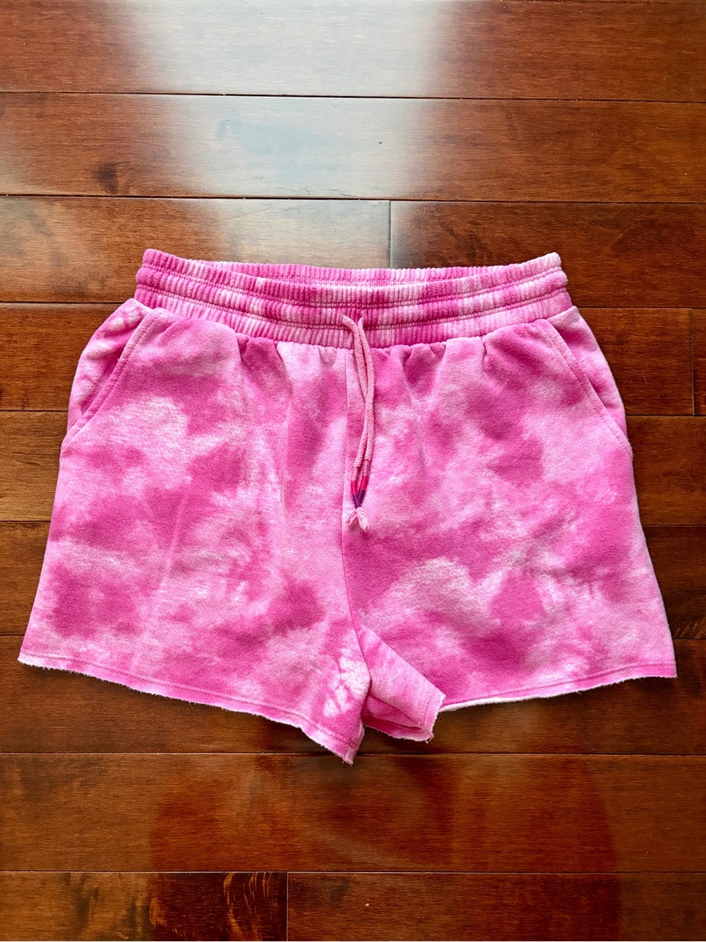 Splendid Pink Tie-Dye Women's Lounge Shorts